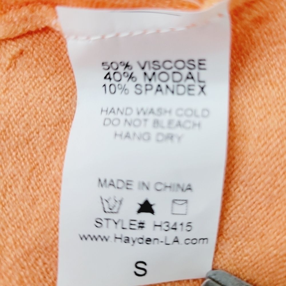 Hayden LA Crocheted Sleeve Sweater Dress Size Small - Picture 8 of 11